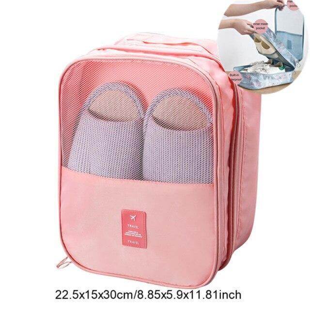 Portable Travel Shoe Clothes Storage Organizer Bag - MaviGadget