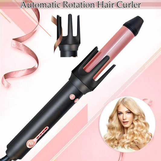 Automatic Rotating Hair Curler Rollers - MaviGadget