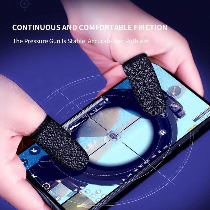 Anti-Sweat Breathable Mobile Game Finger Glove Set - MaviGadget