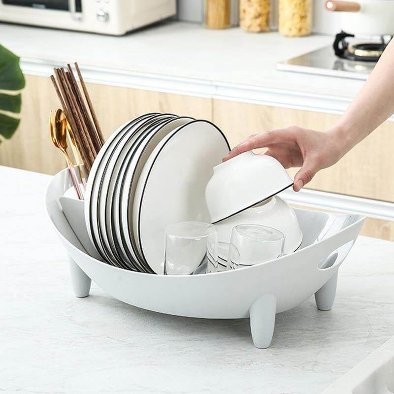 Dish Rack Drain Rack Organizer - MaviGadget