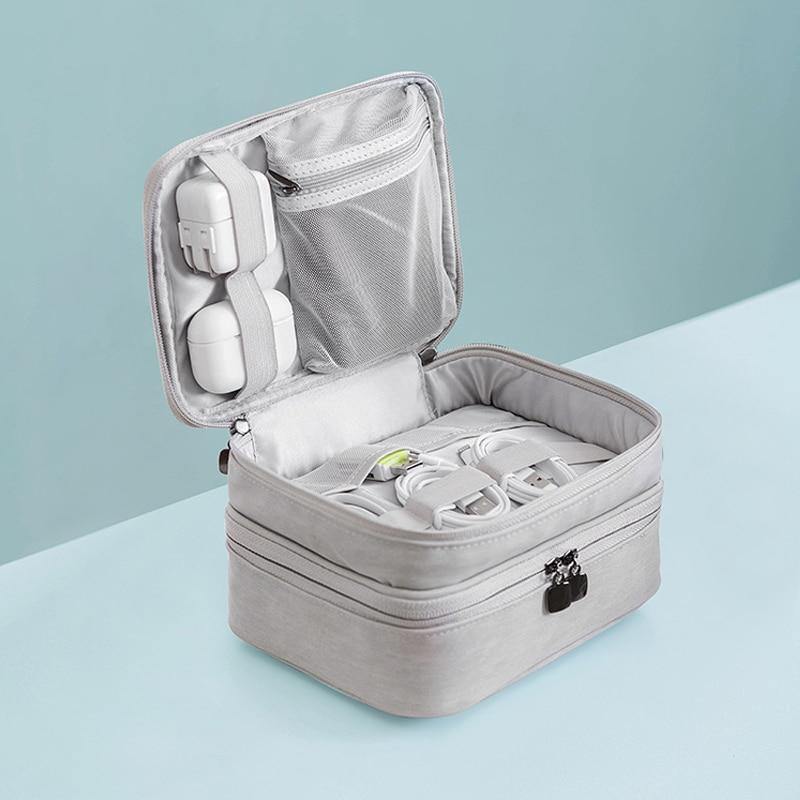 Double Layer Portable Digital Travel Bag - MaviGadget