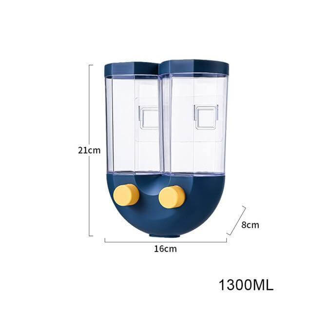 Wall-Mounted Automatic Kitchen Grain Rice Storage Tank - MaviGadget
