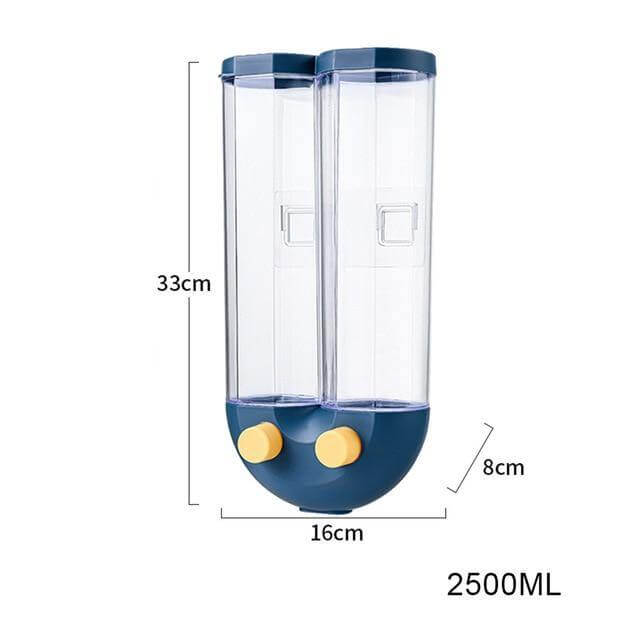 Wall-Mounted Automatic Kitchen Grain Rice Storage Tank - MaviGadget