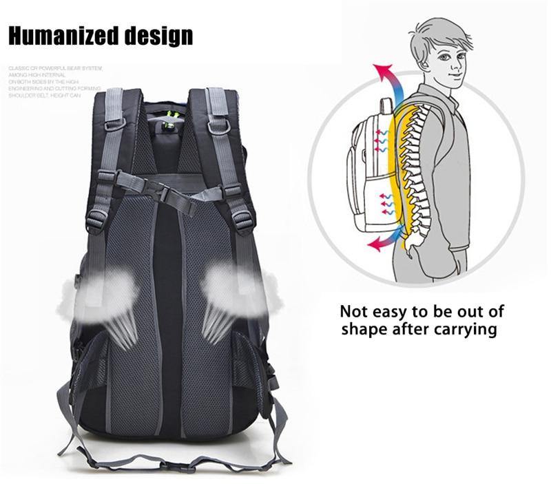 Large Capacity Waterproof Outdoor Travel Backpack - MaviGadget