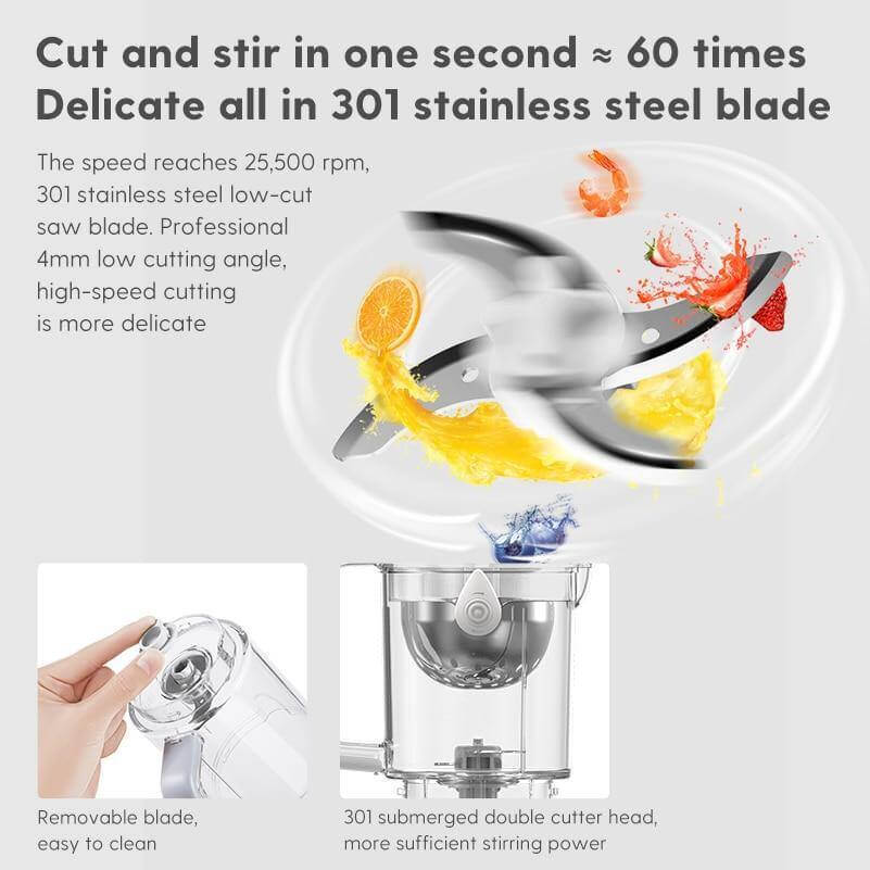 Portable Food Steamer Blender - MaviGadget