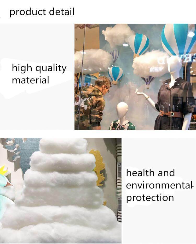 Hanging White Cotton Cloud - MaviGadget