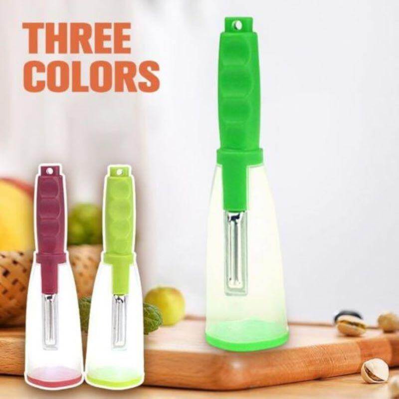 Multifunctional  Stainless Steel Stored Vegetable Peeler - MaviGadget