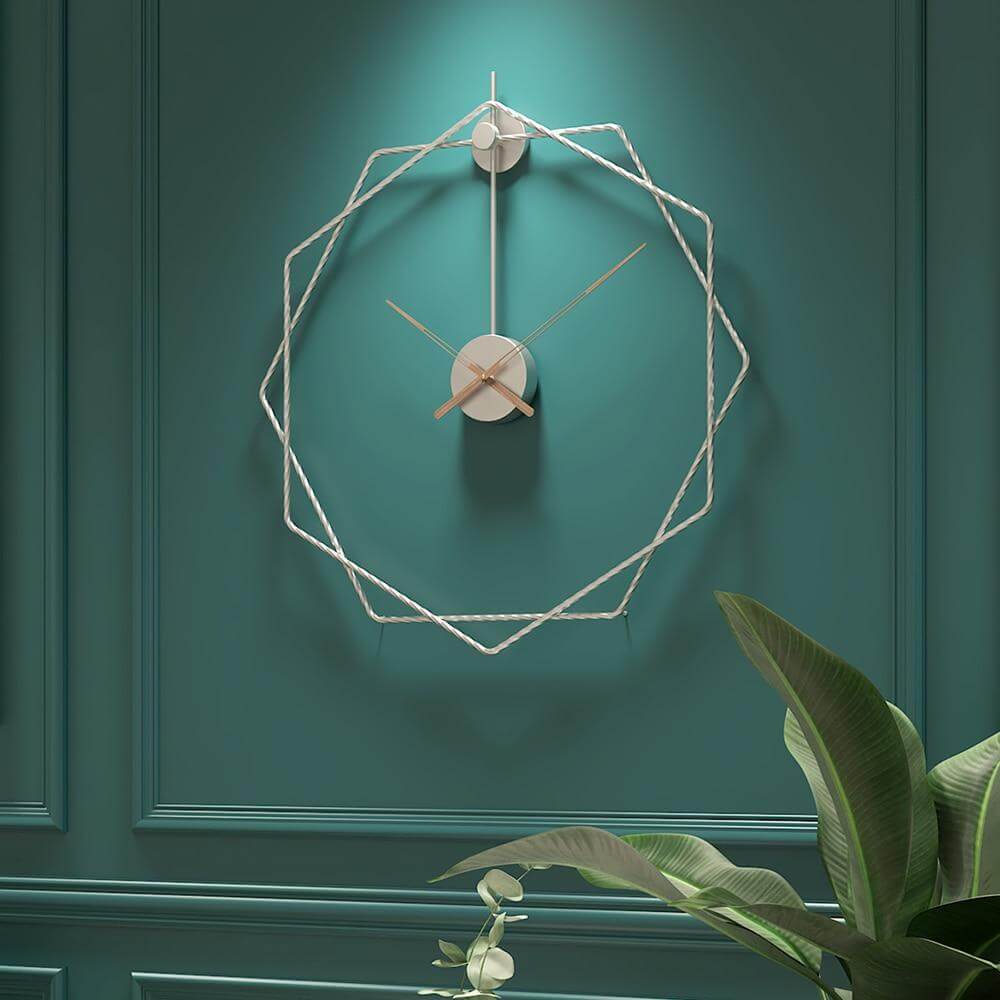 European Style Simple Silent Wall Clock - MaviGadget