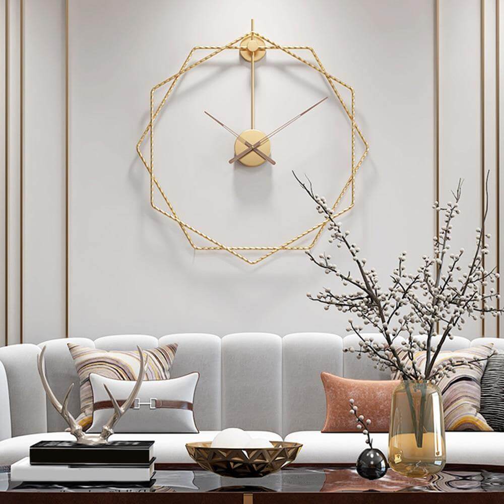 European Style Simple Silent Wall Clock - MaviGadget