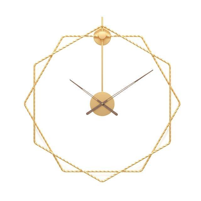 European Style Simple Silent Wall Clock - MaviGadget