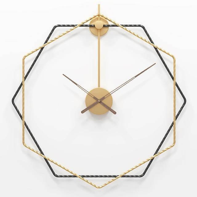 European Style Simple Silent Wall Clock - MaviGadget