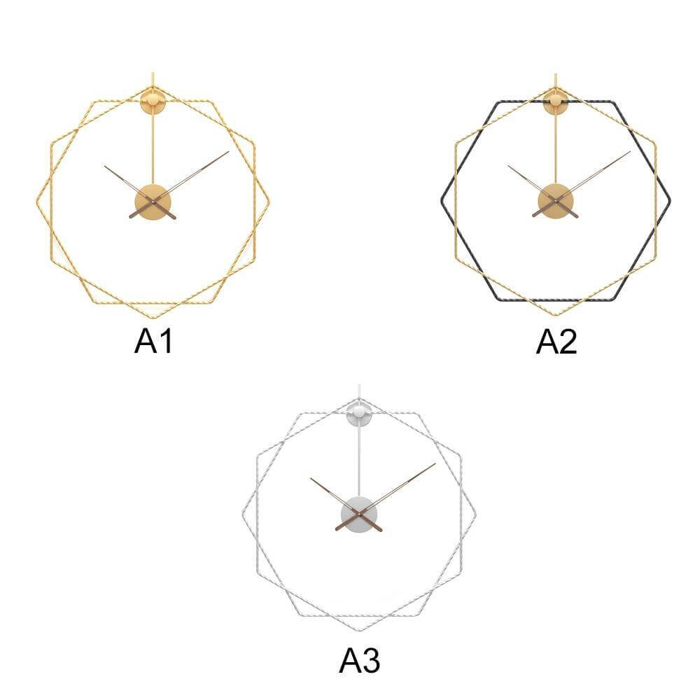 European Style Simple Silent Wall Clock - MaviGadget