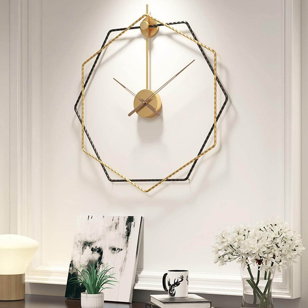 European Style Simple Silent Wall Clock - MaviGadget