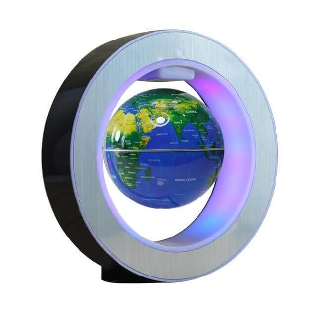 Novelty Floating Globe LED World Magnetic Levitation Lamp - MaviGadget