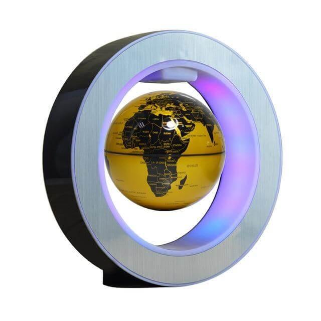 Novelty Floating Globe LED World Magnetic Levitation Lamp - MaviGadget
