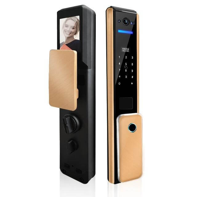Led Screen Fingerprint Secure Digital Door Lock - MaviGadget