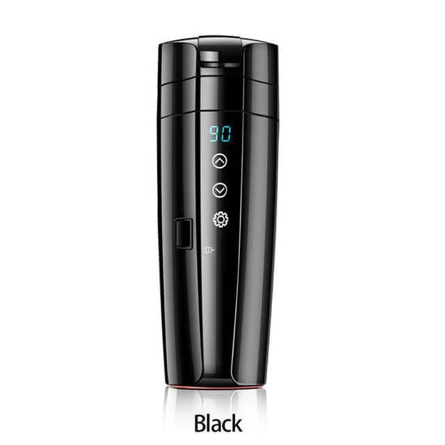 Stainless Steel Portable Electric Heating Thermos - MaviGadget