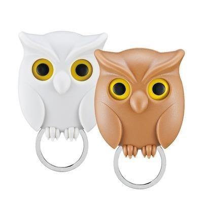 Cute Night Owl Magnetic Wall Key Holder - MaviGadget