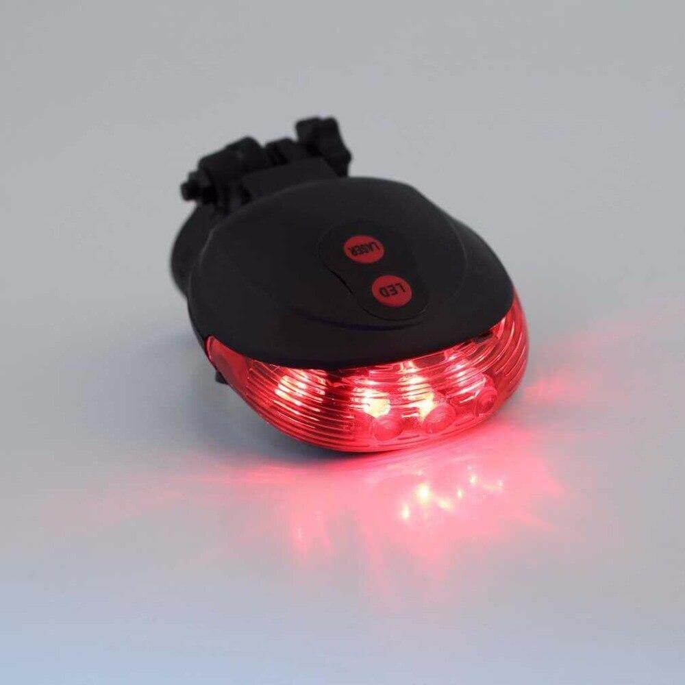 Waterproof LED Laser Bike Warning Lamp - MaviGadget