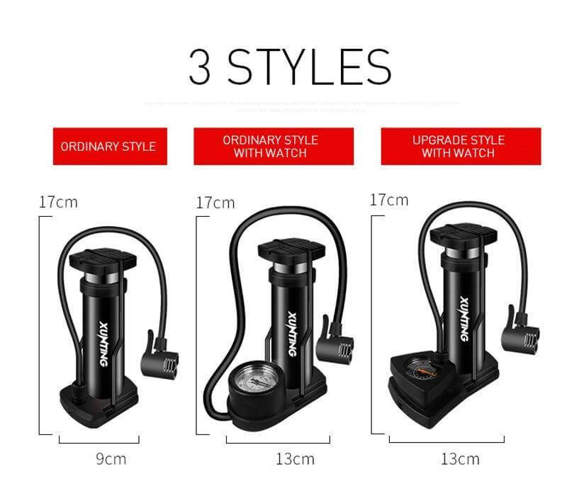 Portable Easy Bike Air Inflator Pedal Pump - MaviGadget