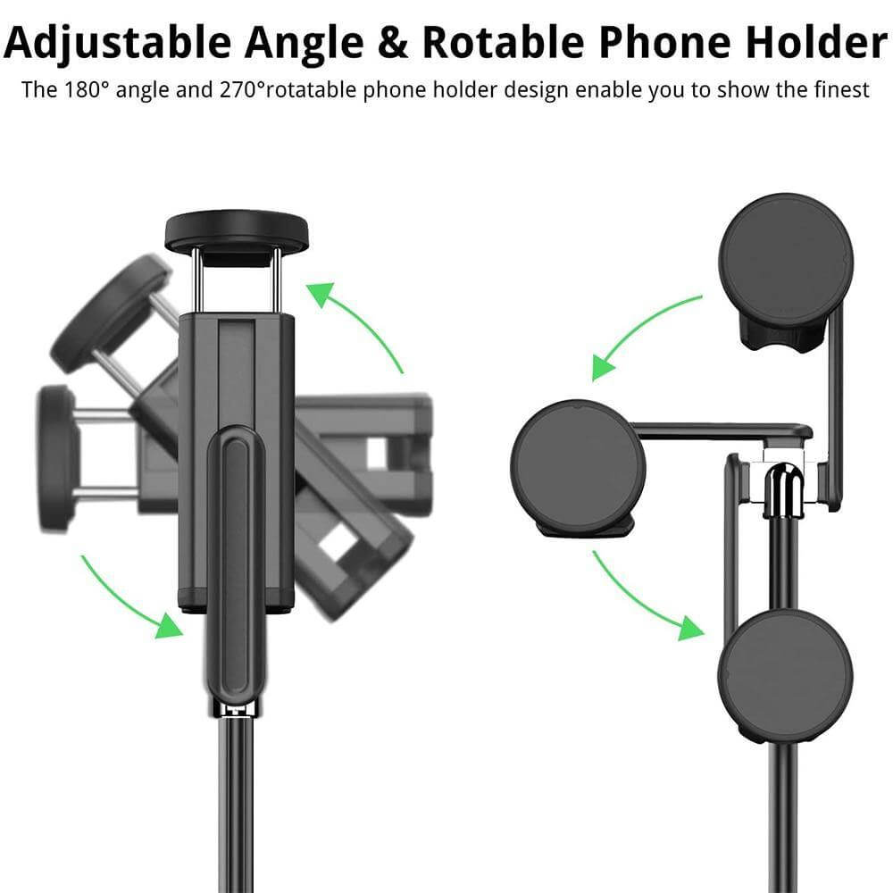 Portable Adjustable Intelligent Selfie Stick Tripod - MaviGadget
