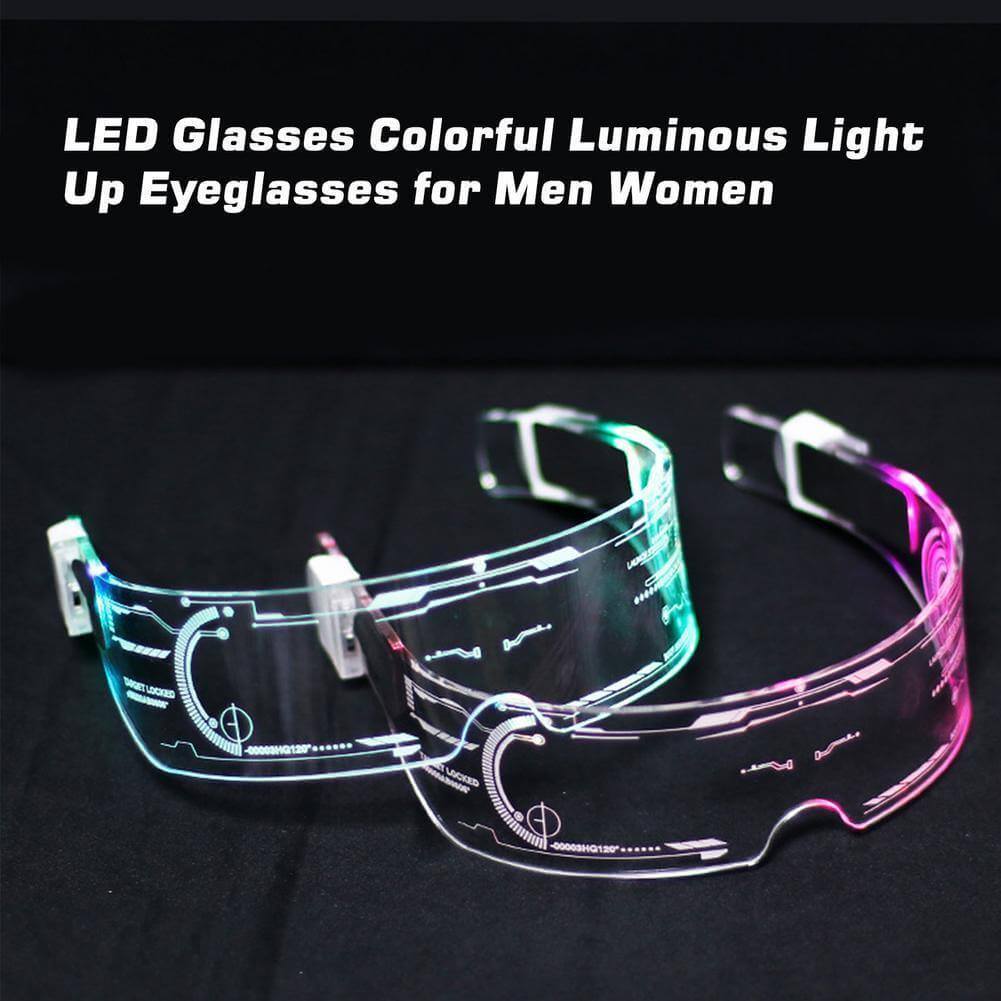 LED Colorful Luminous Party Glasses - MaviGadget