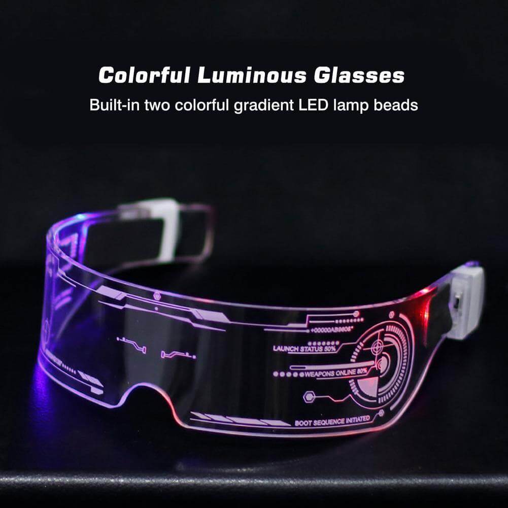 LED Colorful Luminous Party Glasses - MaviGadget