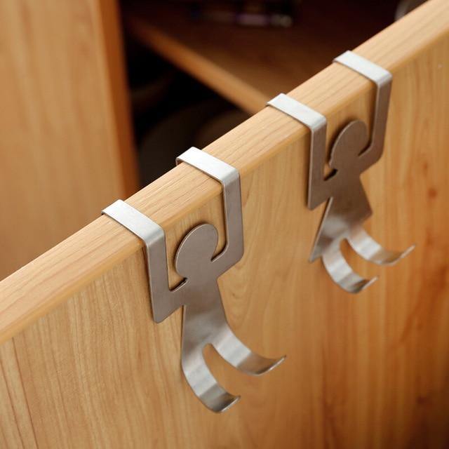 2pcs Multifunctional Smart Paper Holder Hooks - MaviGadget