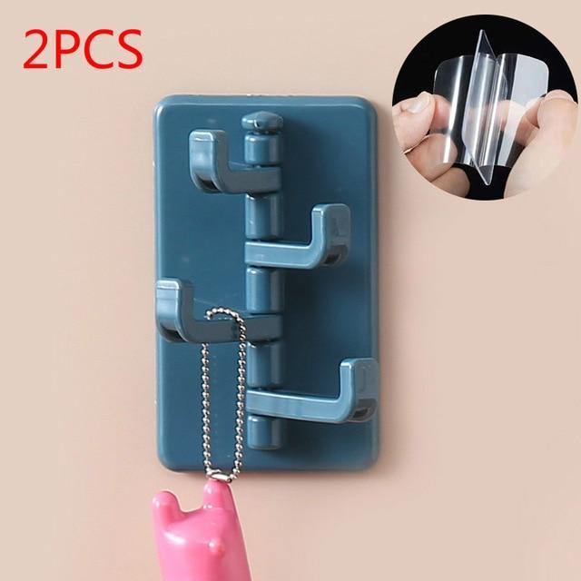 2pcs Multifunctional Smart Paper Holder Hooks - MaviGadget