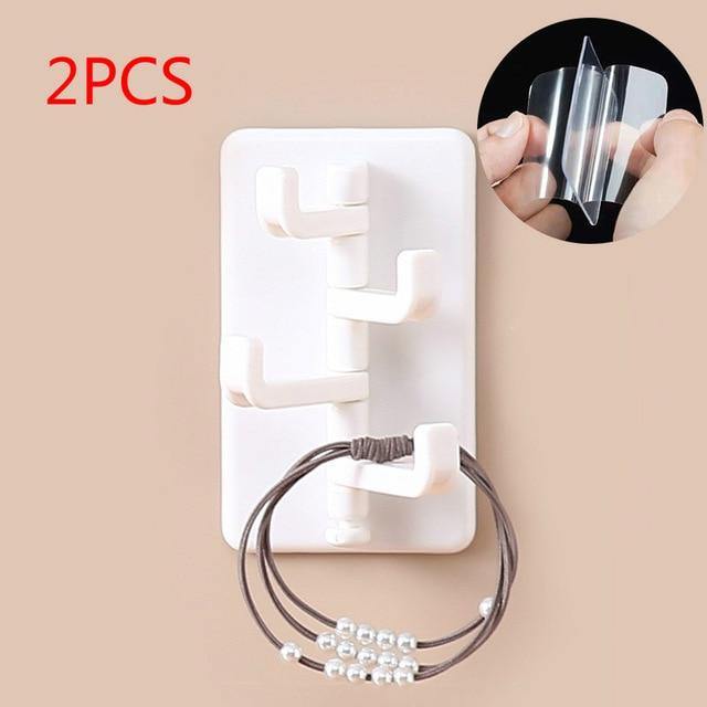 2pcs Multifunctional Smart Paper Holder Hooks - MaviGadget