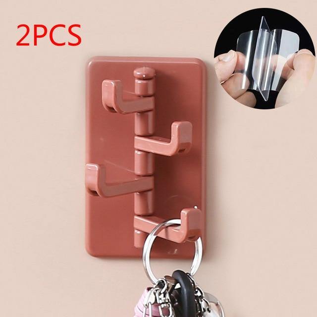 2pcs Multifunctional Smart Paper Holder Hooks - MaviGadget