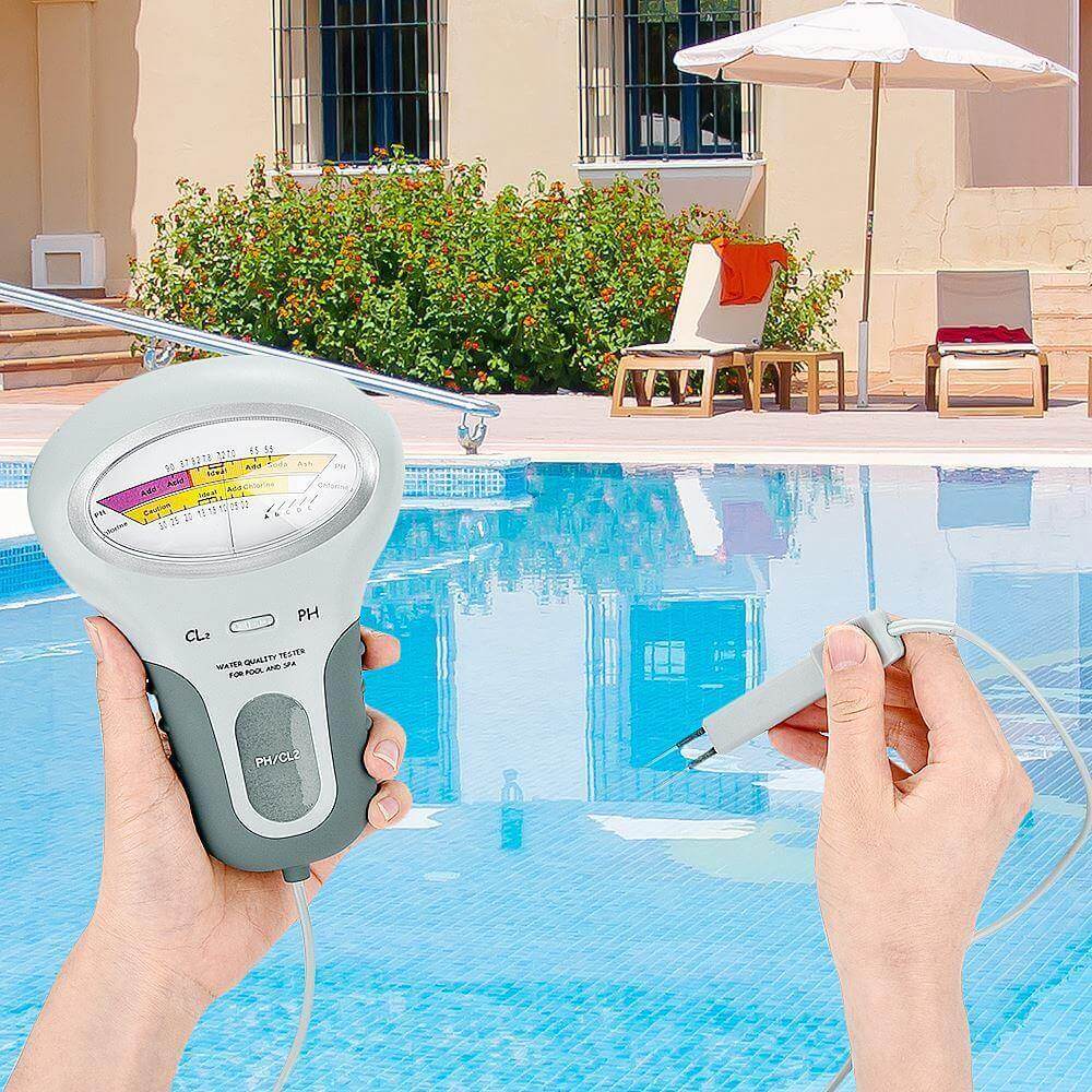 2IN1 PH Chlorine Meter Water Quality Tester - MaviGadget