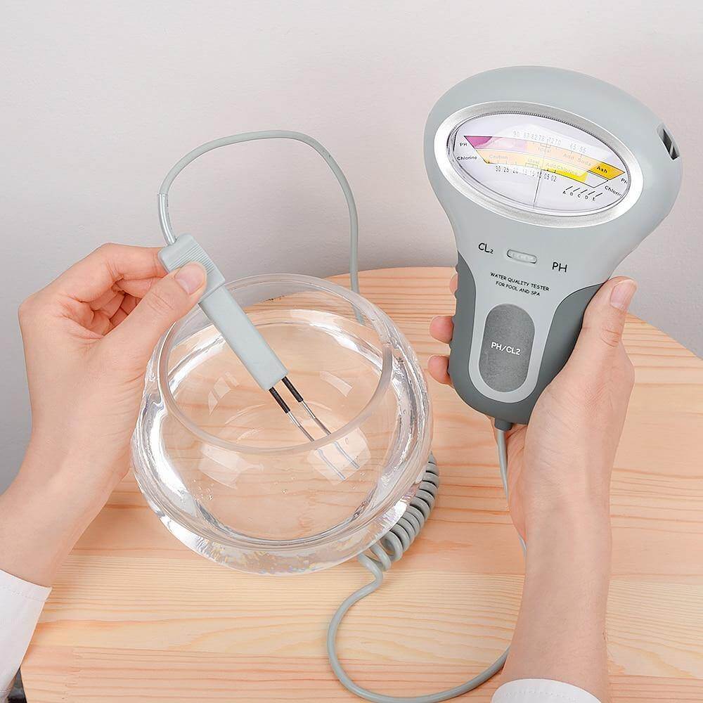2IN1 PH Chlorine Meter Water Quality Tester - MaviGadget
