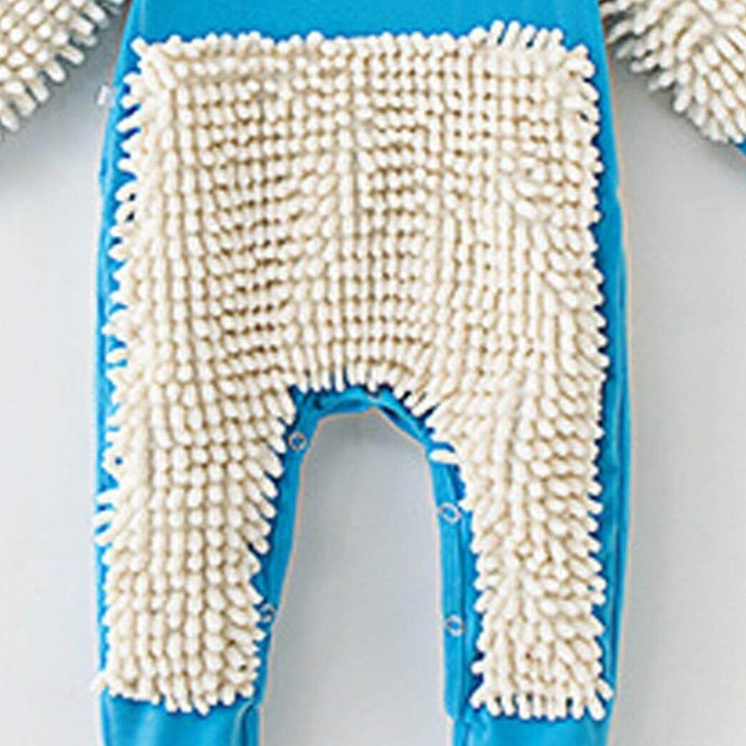 Funny Baby Mop Onesie - MaviGadget