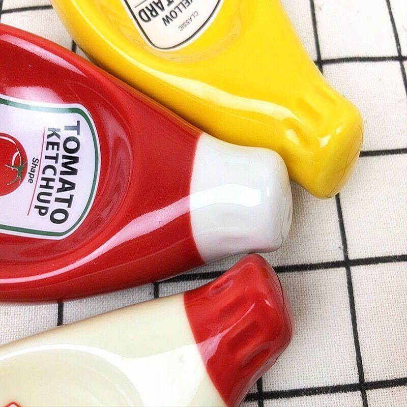 Ceramic Sauce Bottle Plate - MaviGadget
