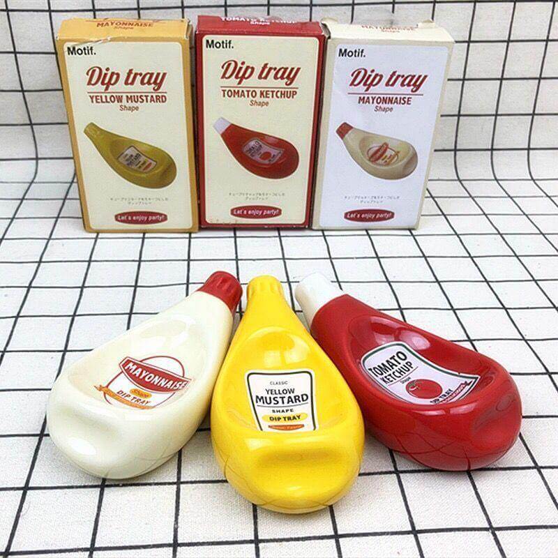 Ceramic Sauce Bottle Plate - MaviGadget