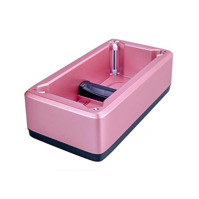 Portable Hand-Free Disposable Shoe Cover Box - MaviGadget