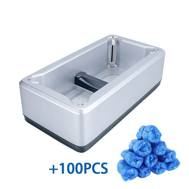 Portable Hand-Free Disposable Shoe Cover Box - MaviGadget