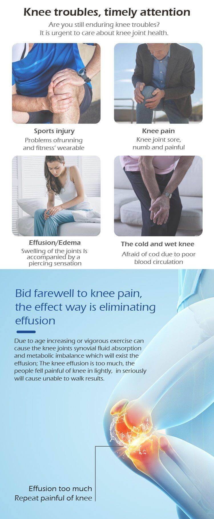 Wireless Electric Knee Massager - MaviGadget