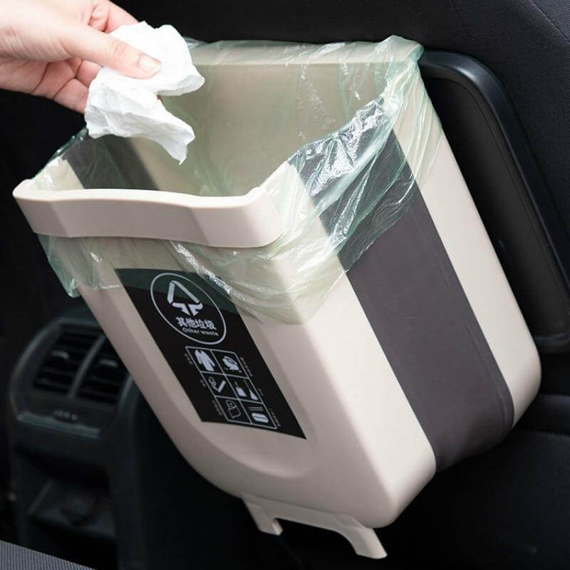 Foldable Cabinet Kitchen Trash Can - MaviGadget