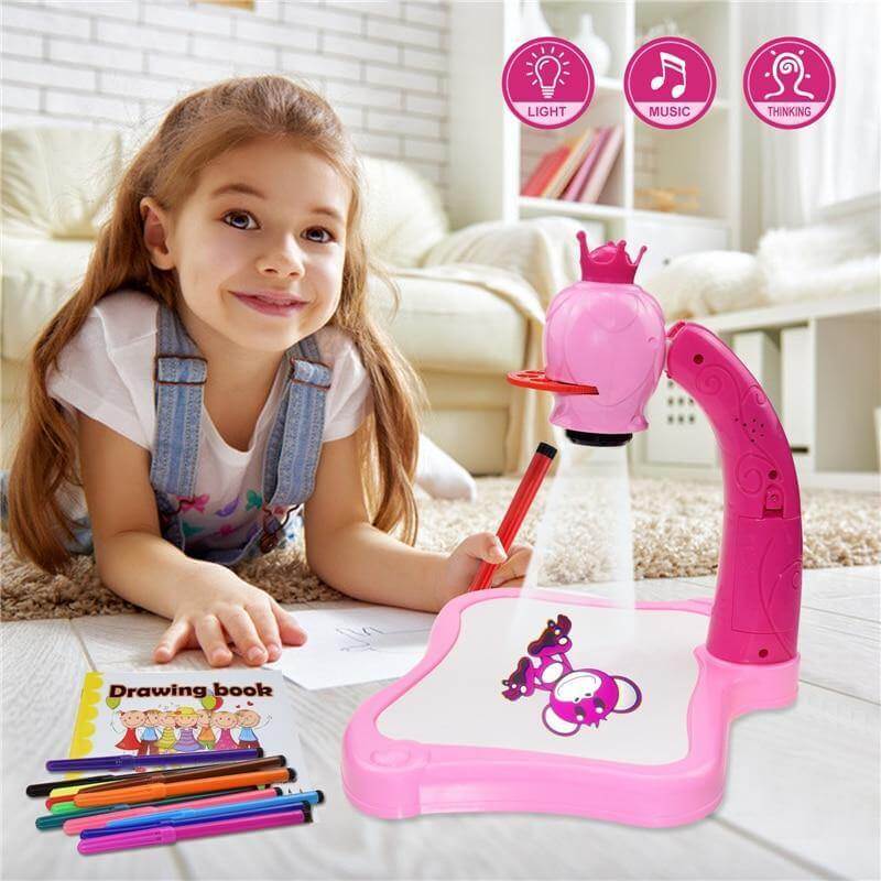 Educational Kids Art Drawing Projector Table - MaviGadget