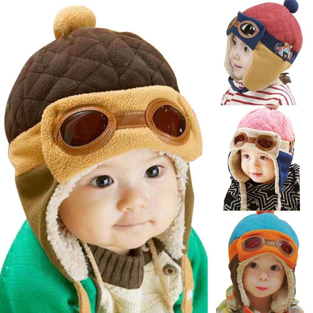 Baby Pilot Hat 4 Colors - MaviGadget