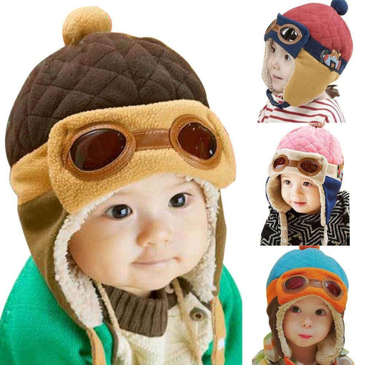 Baby Pilot Hat 4 Colors - MaviGadget