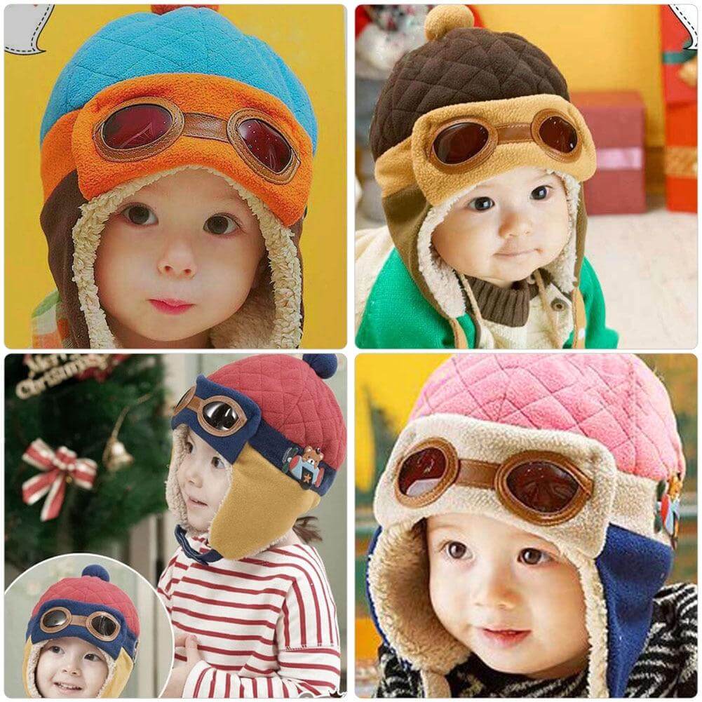 Baby Pilot Hat 4 Colors - MaviGadget