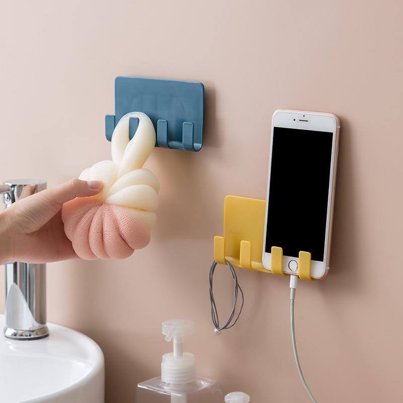 Colored Handy Pastel Cable Organizer and Phone Holder - MaviGadget