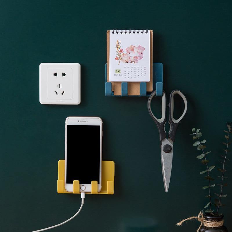 Colored Handy Pastel Cable Organizer and Phone Holder - MaviGadget
