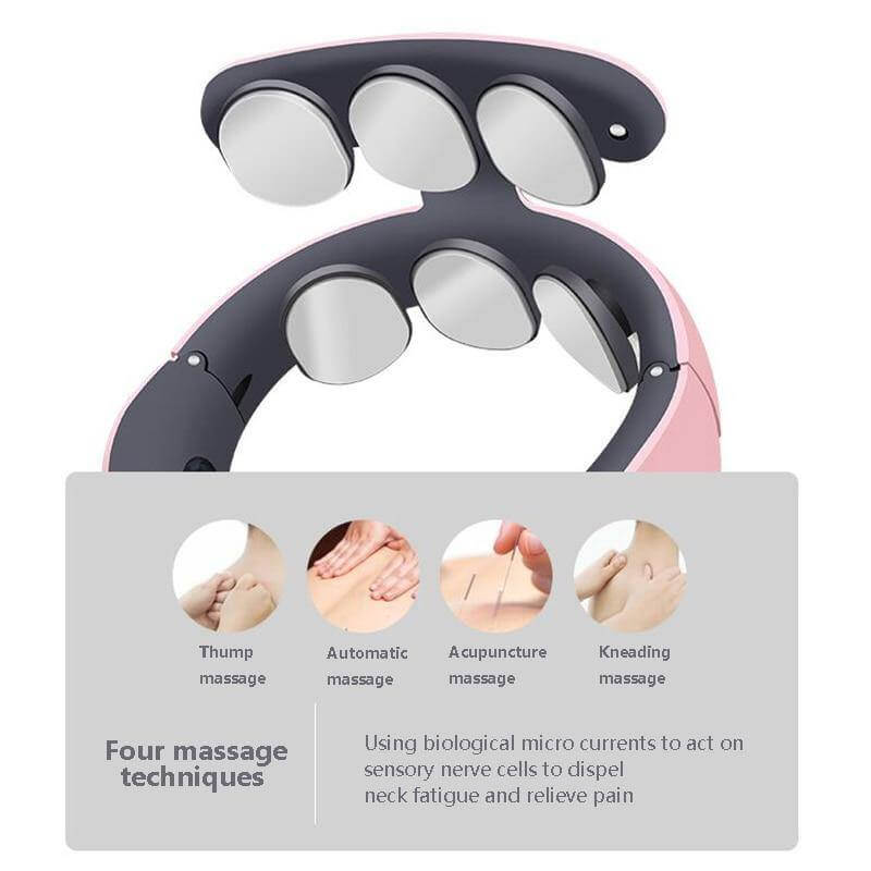 6 Heads Neck Shoulder Massager - MaviGadget