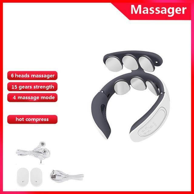 6 Heads Neck Shoulder Massager - MaviGadget