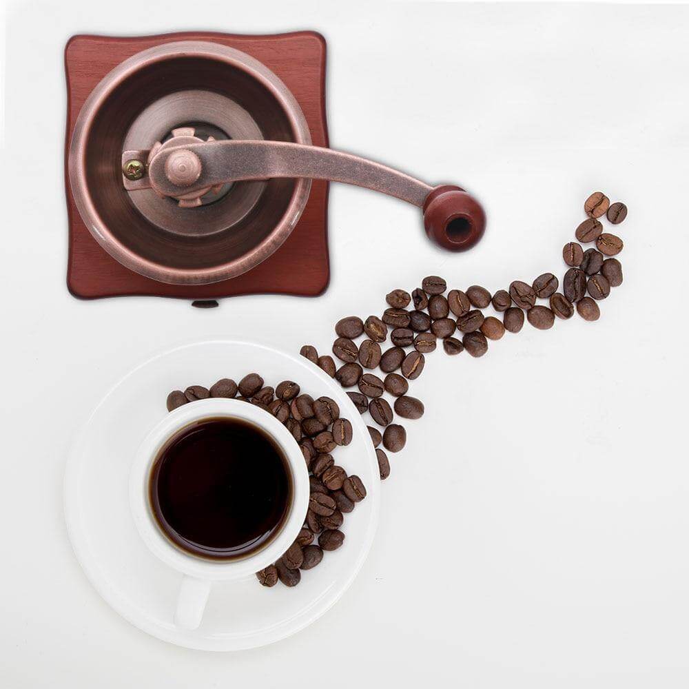 Wooden Antique Manual Coffee Grinder - MaviGadget
