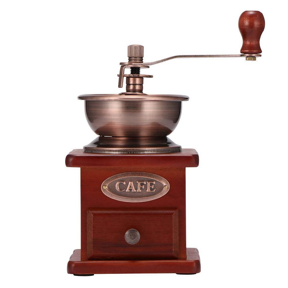 Wooden Antique Manual Coffee Grinder - MaviGadget